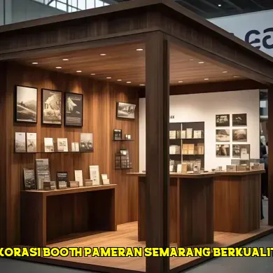 dekorasi booth pameran semarang berkualitas